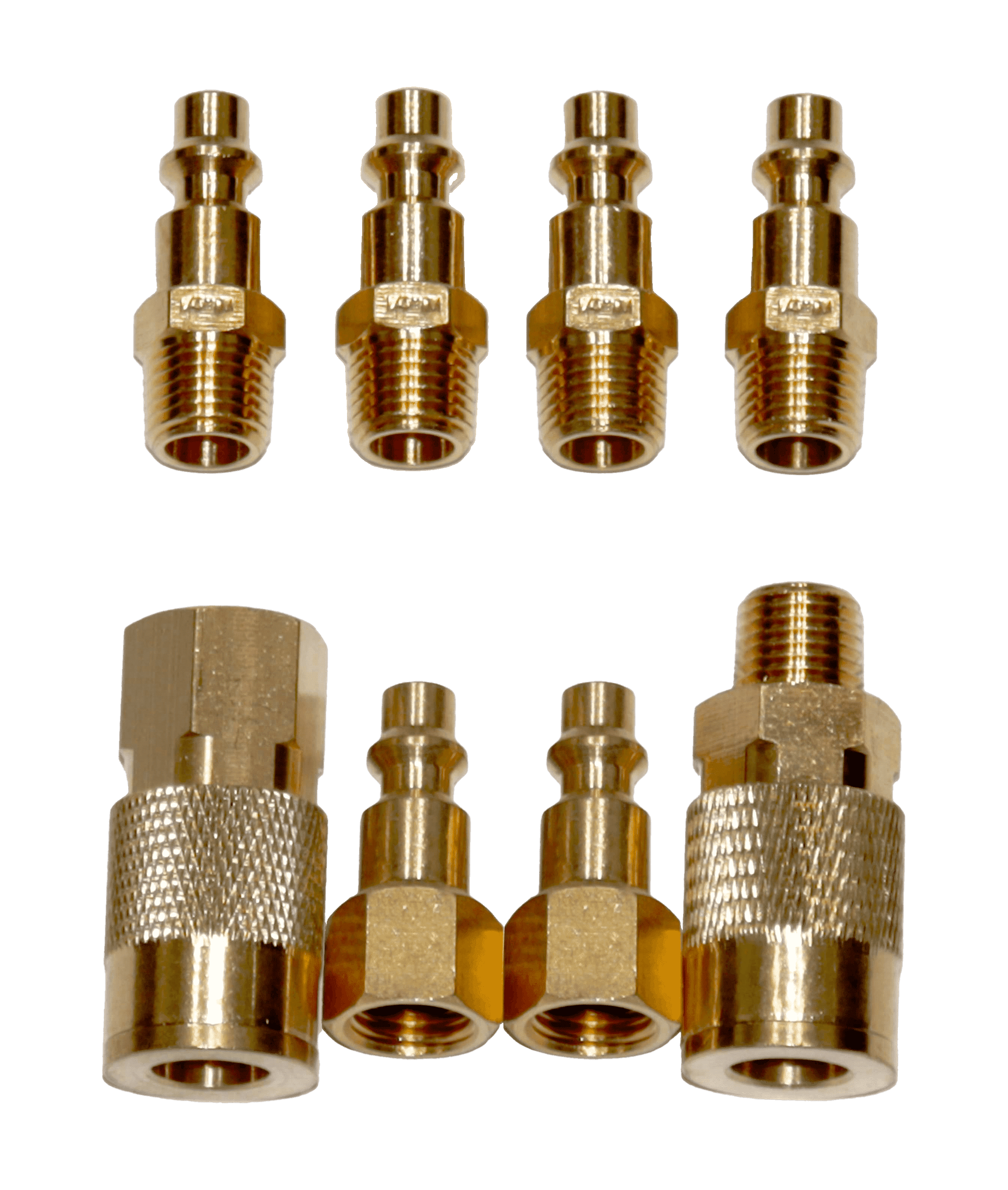 8 PCS 1/4 NPT Air Connector Couplings